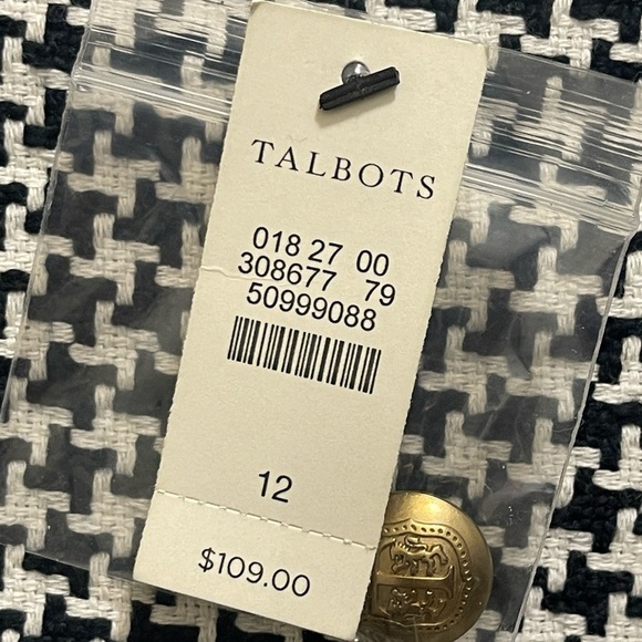 TALBOTS beautiful skirts new design brand new with tags Front with gold buttons - Picture 5 of 10